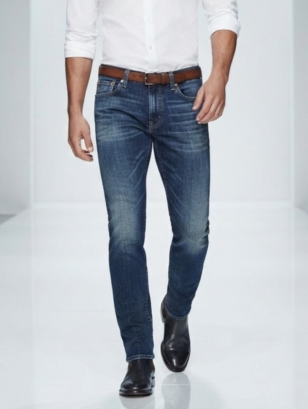AG Adriano Goldschmied The Everett Slim Straight Leg Jeans 35x34